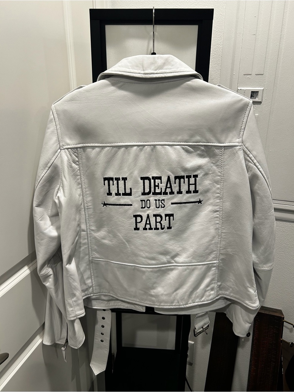 Nasty Gal Till Death Do Us Part Leather Jacket